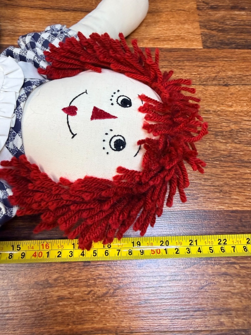 Handmade Raggedy Ann Doll - Picture 13 of 15